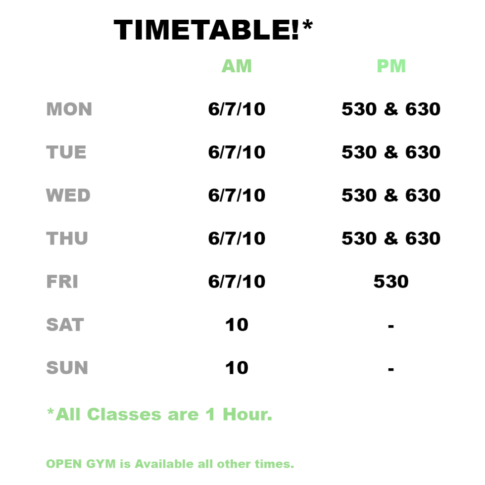 class-timetable-functional-group-training-gym-crossfit-bracknell